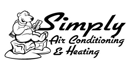 Simply Air Conditioning Logo Option 4 by Greg Dampier - Illustrator & Graphic Artist of Portland, Oregon