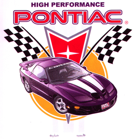 Pontiac - High Performance by Greg Dampier - Illustrator & Graphic Artist of Portland, Oregon