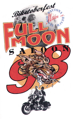 Full Moon Saloon - 98 by Greg Dampier - Illustrator & Graphic Artist of Portland, Oregon