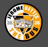 T Shirts • Sports Related • Pittsburgh Jerome Bettis 5 by Greg Dampier All Rights Reserved.