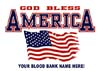 T Shirts • Blood Bank • God Bless America by Greg Dampier All Rights Reserved.