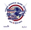 T Shirts • Blood Bank • New Heights Giving Blood by Greg Dampier All Rights Reserved.