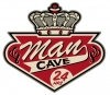 T Shirts • Travel Souvenir • Man Cave With Crown Sign Art by Greg Dampier All Rights Reserved.