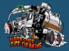T Shirts • Business Promotion • Hard Core Pipe Cleaning Truck Cartoon by Greg Dampier All Rights Reserved.