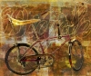 Fine Art • Abstract Sting Ray Bicycle by Greg Dampier All Rights Reserved.