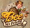 Logos • Bee My Friend Logo by Greg Dampier All Rights Reserved.